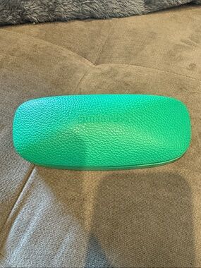 Emilio Pucci green sunglass case